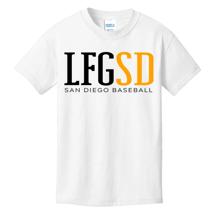 LFGSD San Diego Baseball Kids T-Shirt