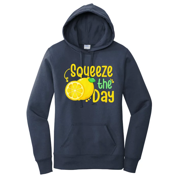 Lemonade Squeeze Day Summer Lover Lemon Juice Women's Pullover Hoodie