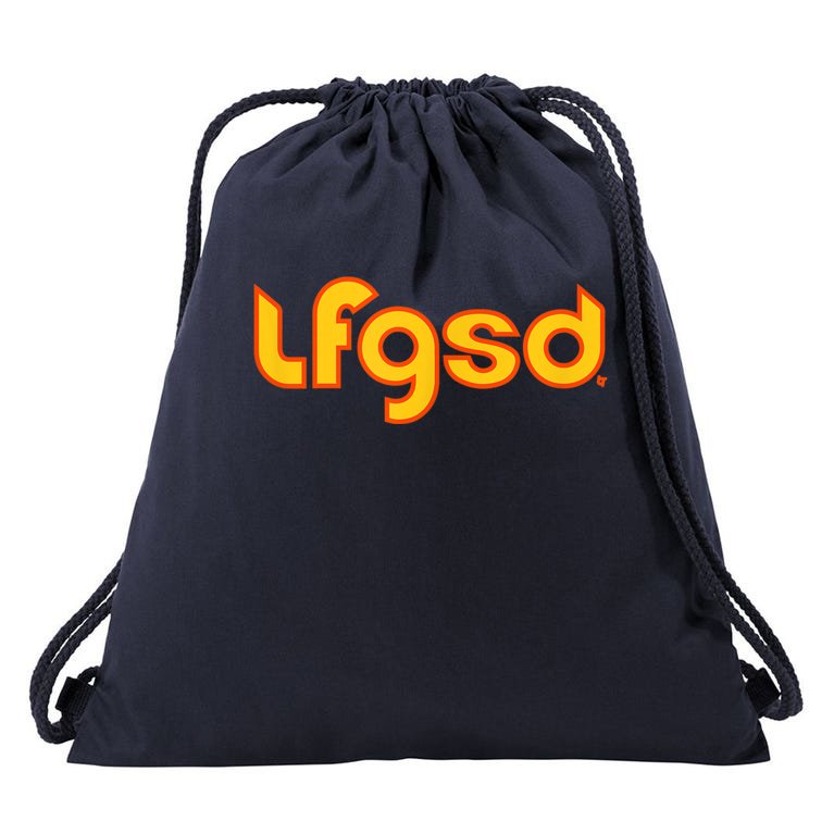 LFGSD San Diego Baseball Drawstring Bag