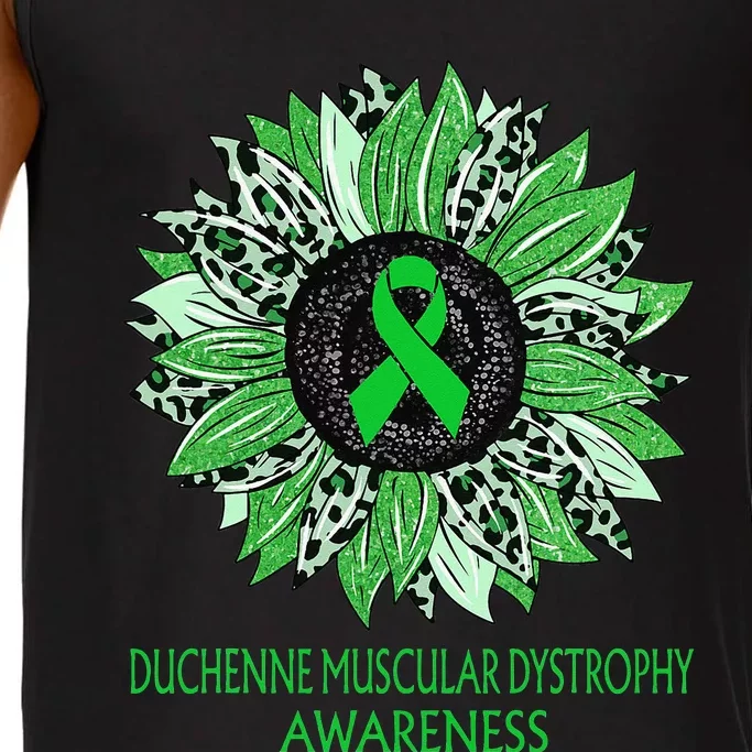 Leopard Sunflower Duchenne Muscular Dystrophy Awareness Sept Comfort Colors® Tank Top