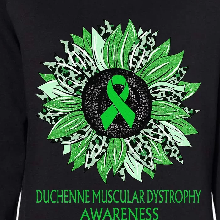 Leopard Sunflower Duchenne Muscular Dystrophy Awareness Sept Womens California Wash Sweatshirt