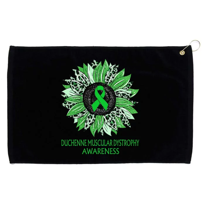 Leopard Sunflower Duchenne Muscular Dystrophy Awareness Sept Grommeted Golf Towel