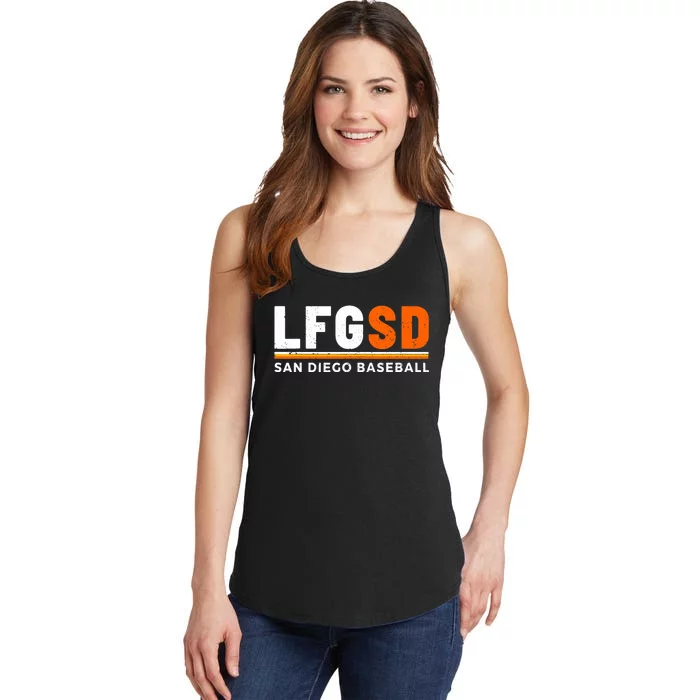 LFGSD San Diego Baseball Jorge Alfaro Ladies Essential Tank