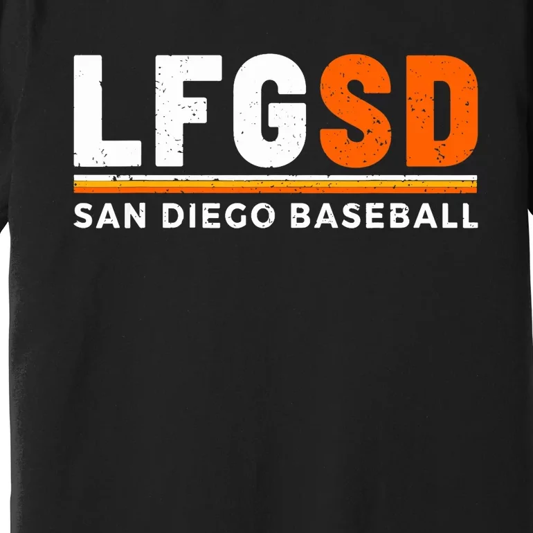 LFGSD San Diego Baseball Jorge Alfaro Premium T-Shirt