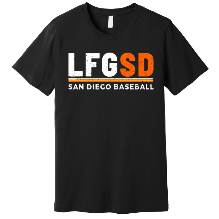 LFGSD San Diego Baseball Jorge Alfaro Premium T-Shirt