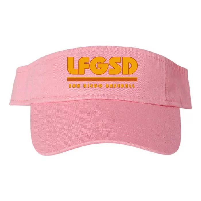 LFGSD San Diego Baseball Valucap Bio-Washed Visor