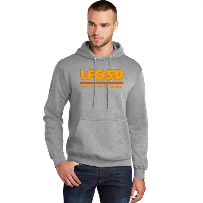 LFGSD San Diego Baseball Tall Hoodie