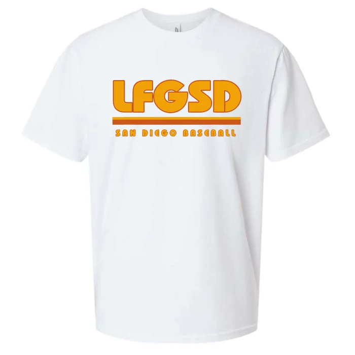 LFGSD San Diego Baseball Sueded Cloud Jersey T-Shirt