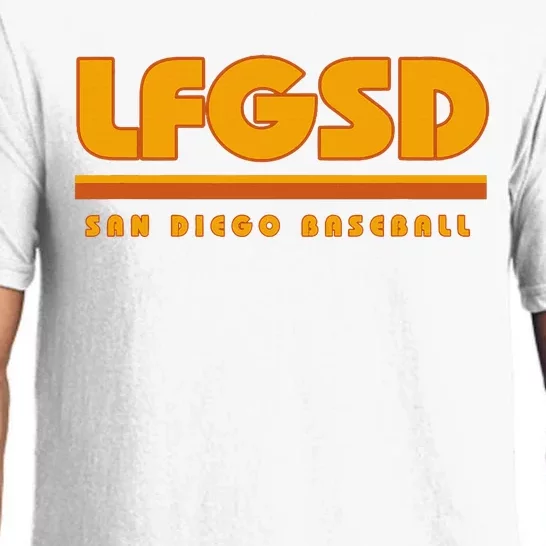 LFGSD San Diego Baseball Pajama Set