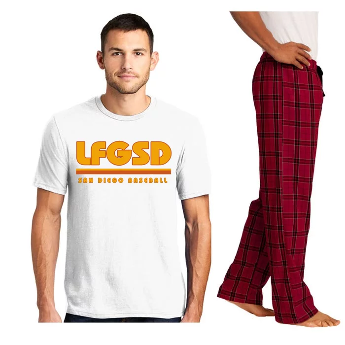 LFGSD San Diego Baseball Pajama Set