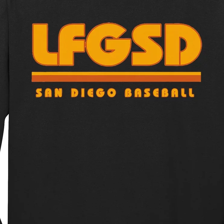 LFGSD San Diego Baseball Long Sleeve Shirt