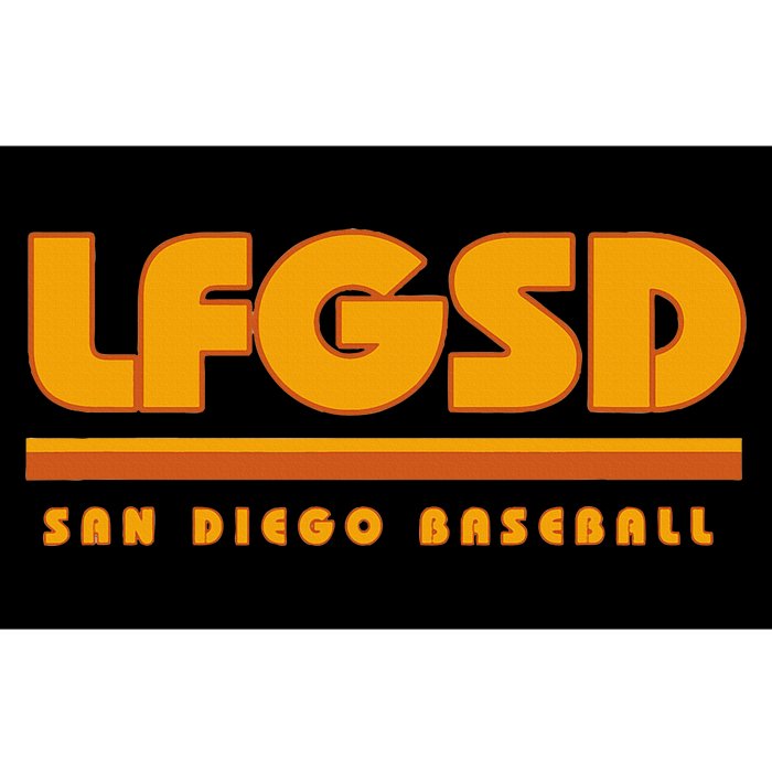 LFGSD San Diego Baseball Bumper Sticker