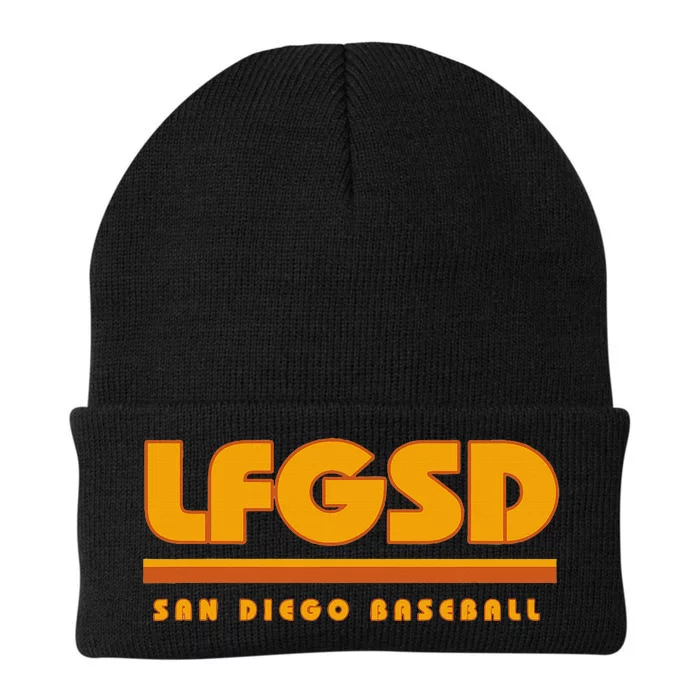 LFGSD San Diego Baseball Knit Cap Winter Beanie