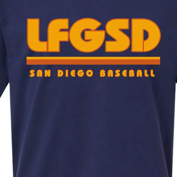 LFGSD San Diego Baseball Sueded Cloud Jersey T-Shirt