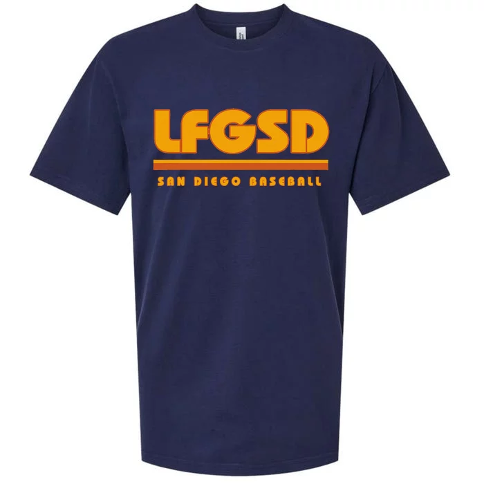 LFGSD San Diego Baseball Sueded Cloud Jersey T-Shirt