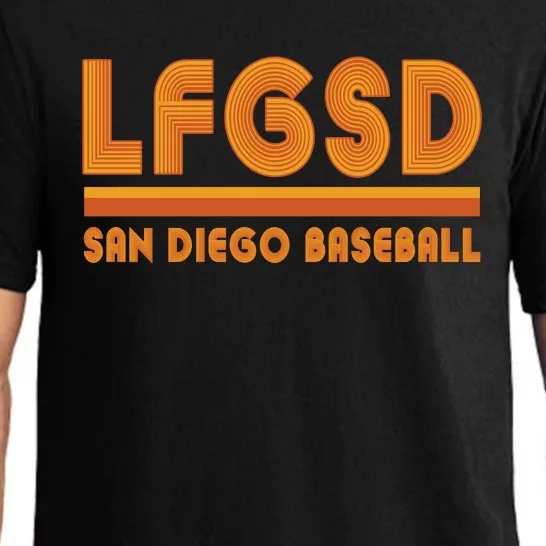 LFGSD San Diego Baseball Pajama Set