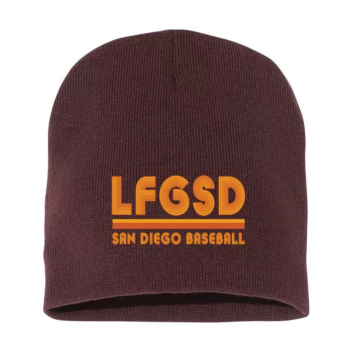 LFGSD San Diego Baseball Short Acrylic Beanie