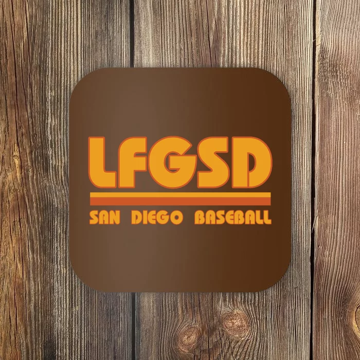 LFGSD San Diego Baseball Coaster