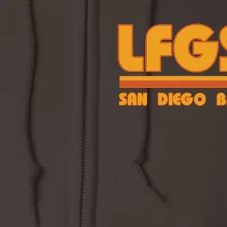 LFGSD San Diego Baseball Full Zip Hoodie