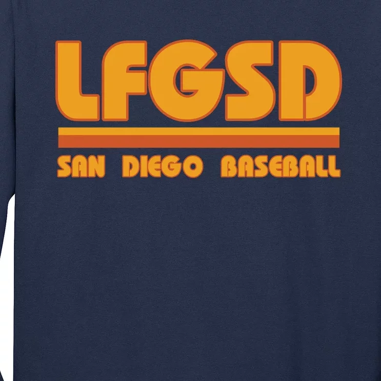 LFGSD San Diego Baseball Long Sleeve Shirt