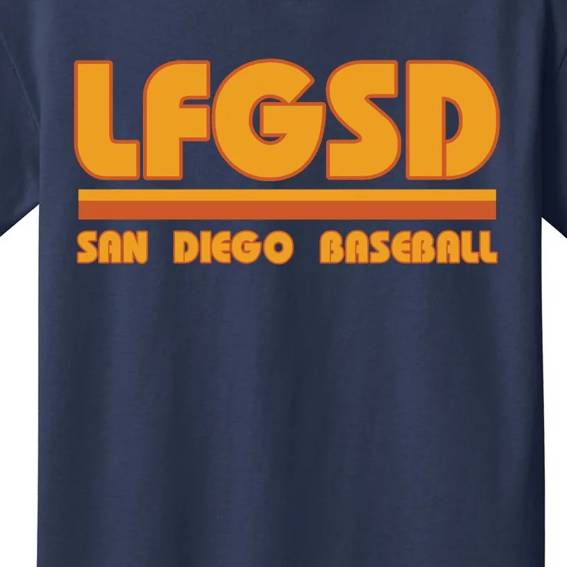 LFGSD San Diego Baseball Kids T-Shirt