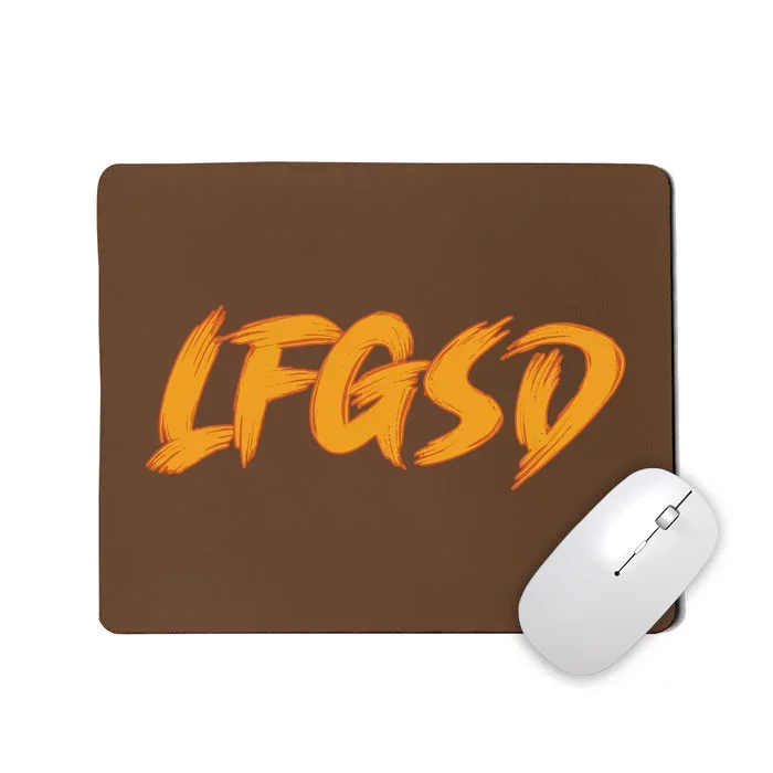 LFGSD San Diego Baseball Mousepad