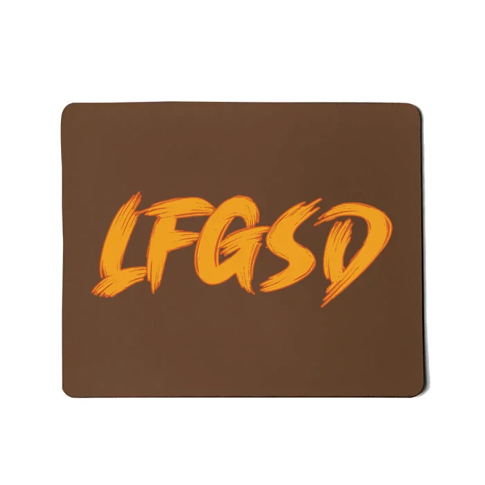 LFGSD San Diego Baseball Mousepad