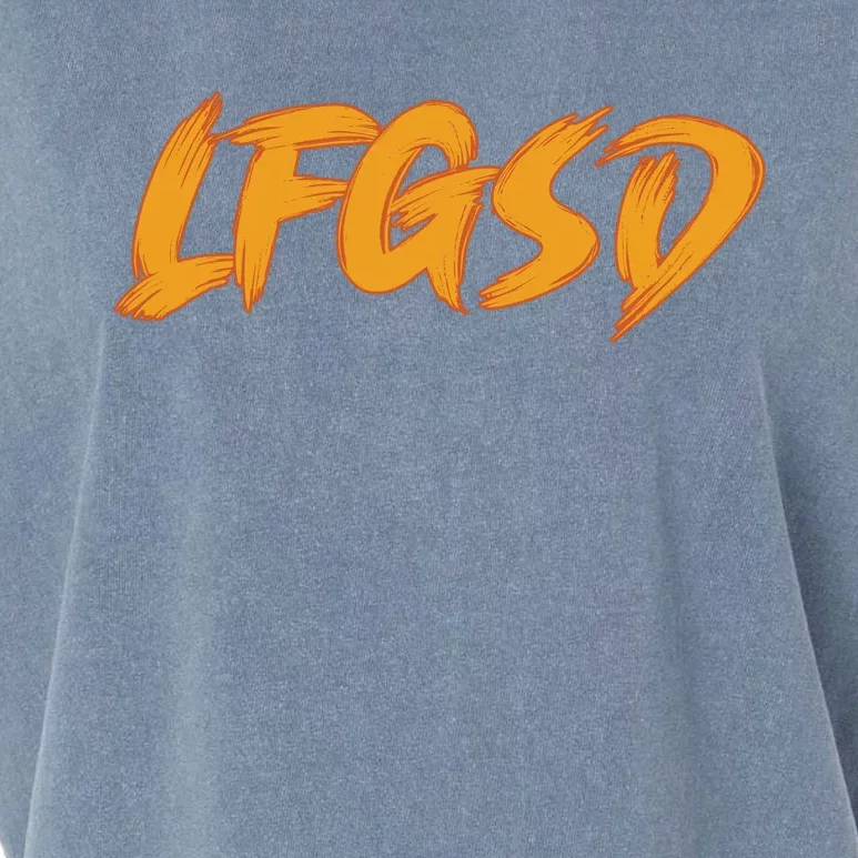 LFGSD San Diego Baseball Garment-Dyed Women's Muscle Tee