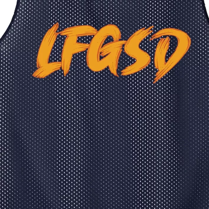 LFGSD San Diego Baseball Mesh Reversible Basketball Jersey Tank