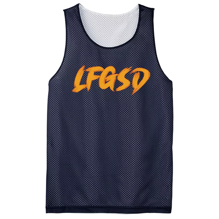 LFGSD San Diego Baseball Mesh Reversible Basketball Jersey Tank