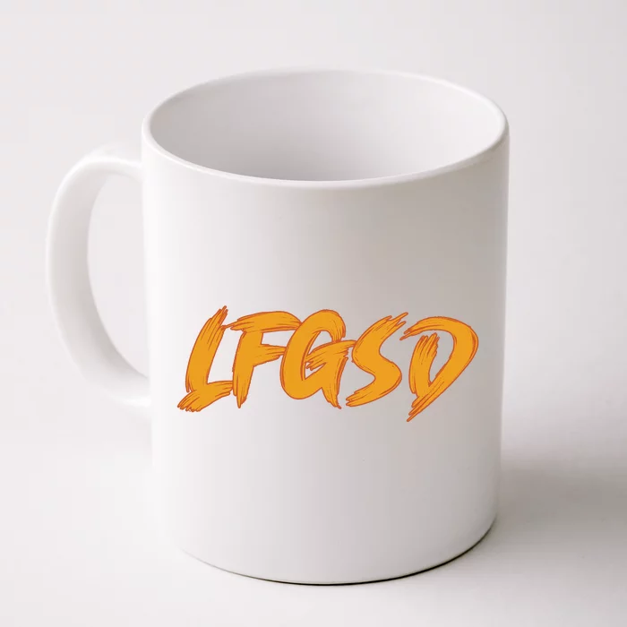 LFGSD San Diego Baseball Front & Back Coffee Mug