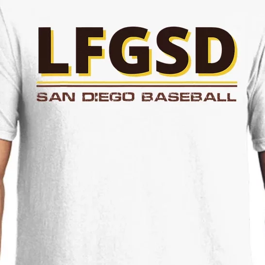 LFGSD San Diego Baseball Supporters Pajama Set