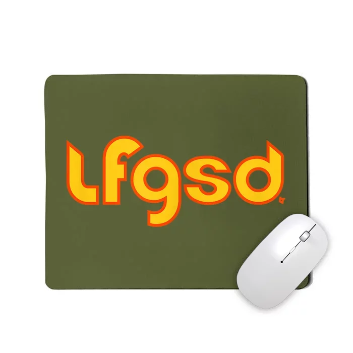 LFGSD San Diego Baseball Mousepad