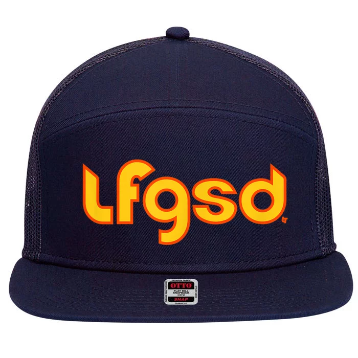 LFGSD San Diego Baseball 7 Panel Mesh Trucker Snapback Hat