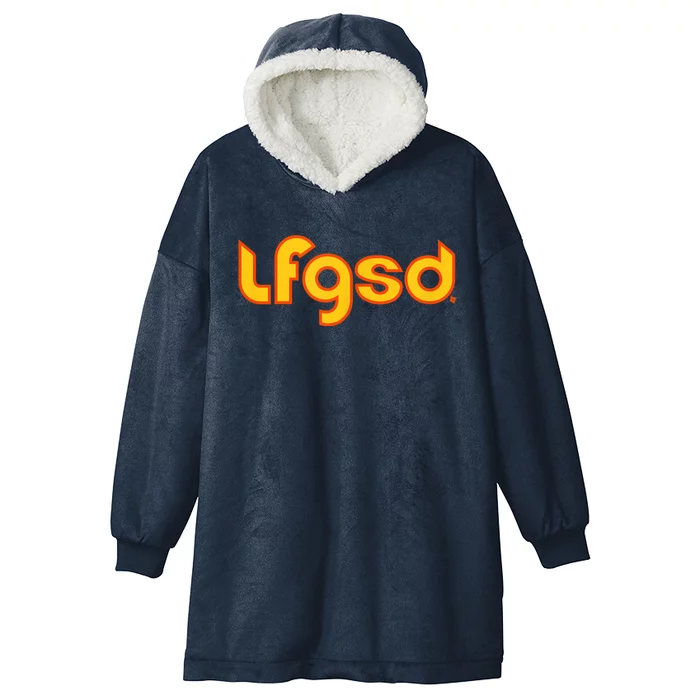 LFGSD San Diego Baseball Hooded Wearable Blanket