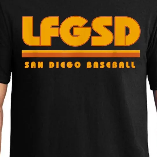 LFGSD San Diego Baseball Pajama Set