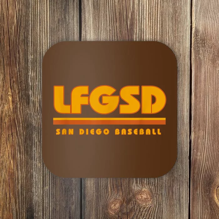 LFGSD San Diego Baseball Coaster