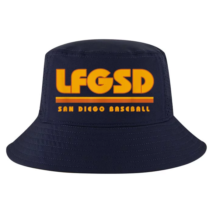 LFGSD San Diego Baseball Cool Comfort Performance Bucket Hat