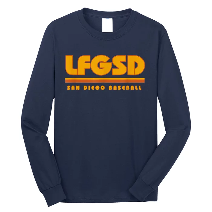 LFGSD San Diego Baseball Long Sleeve Shirt