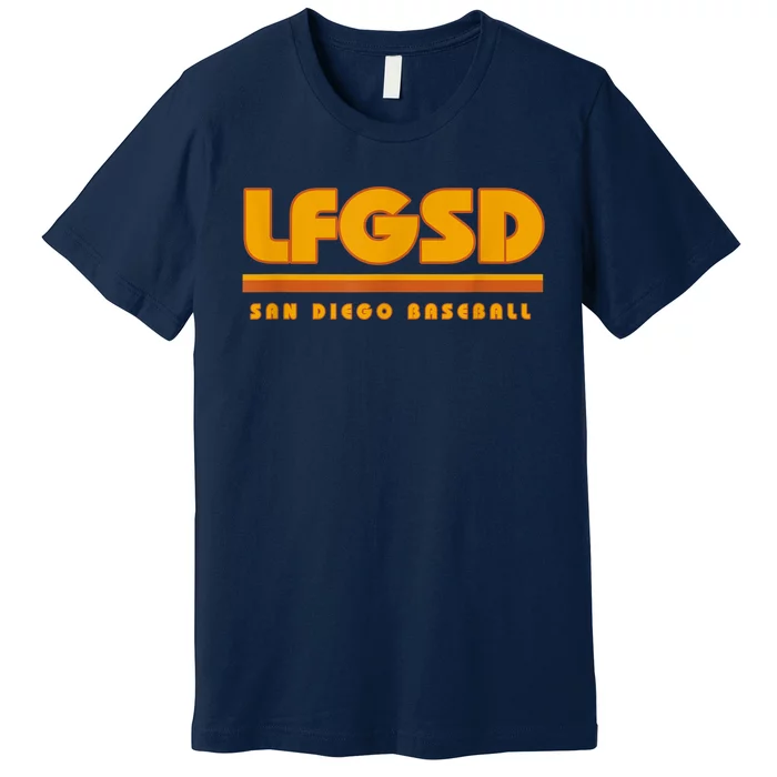 LFGSD San Diego Baseball Premium T-Shirt