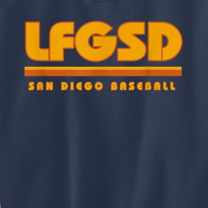 LFGSD San Diego Baseball Kids Sweatshirt