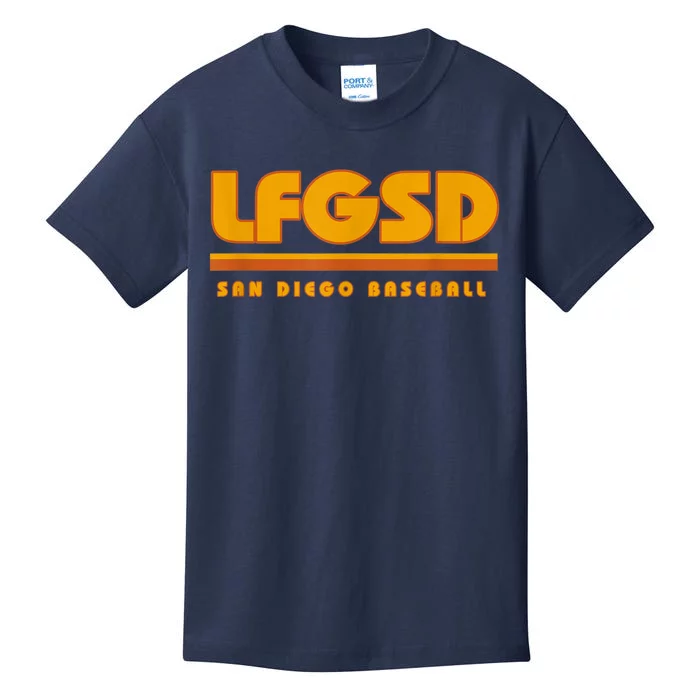 LFGSD San Diego Baseball Kids T-Shirt