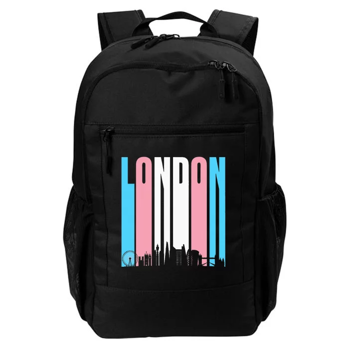 London Skyline England Flag Daily Commute Backpack