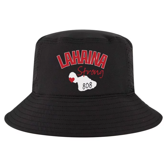 Lahaina Strong Fire Maui Wildfire Charity Lahaina Support Cool Comfort Performance Bucket Hat