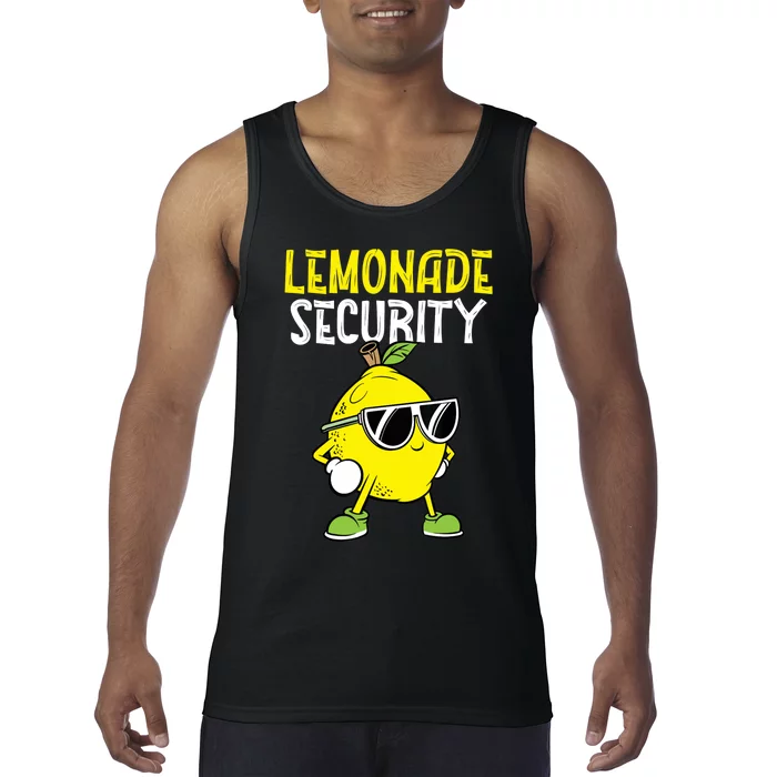 Lemonade Security Funny Lemonade Crew Lemonade Maker Tank Top