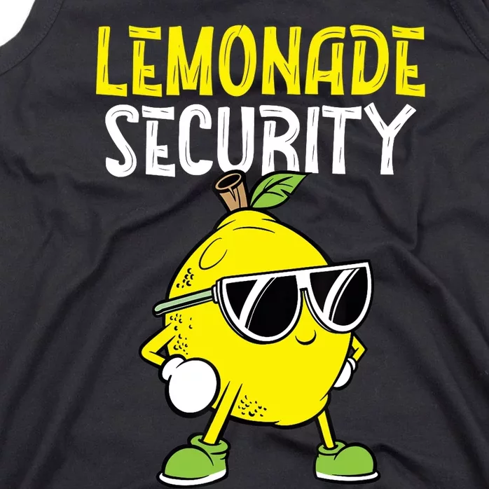 Lemonade Security Funny Lemonade Crew Lemonade Maker Tank Top