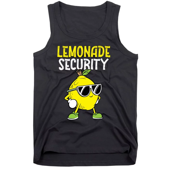 Lemonade Security Funny Lemonade Crew Lemonade Maker Tank Top