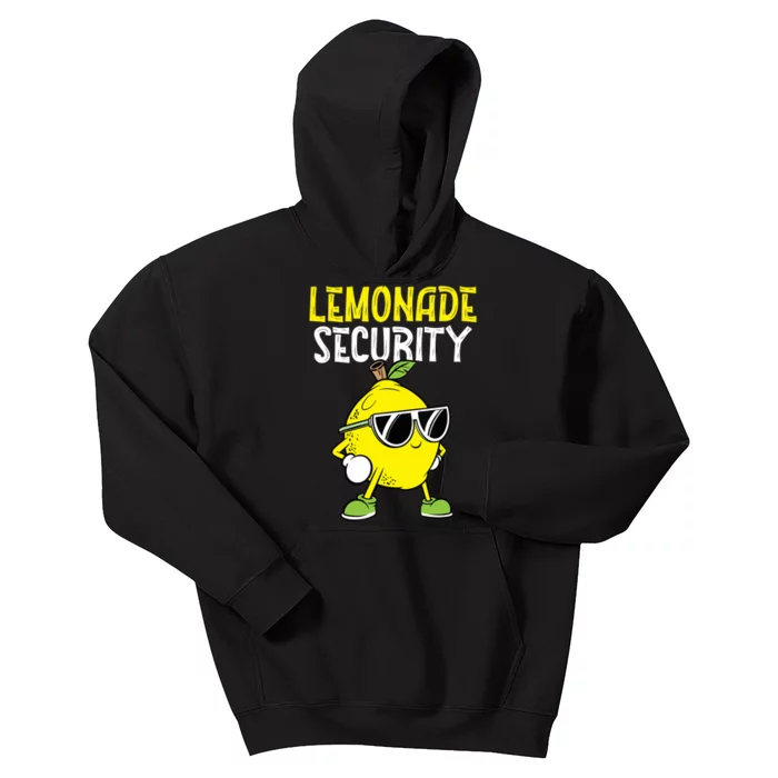 Lemonade Security Funny Lemonade Crew Lemonade Maker Kids Hoodie