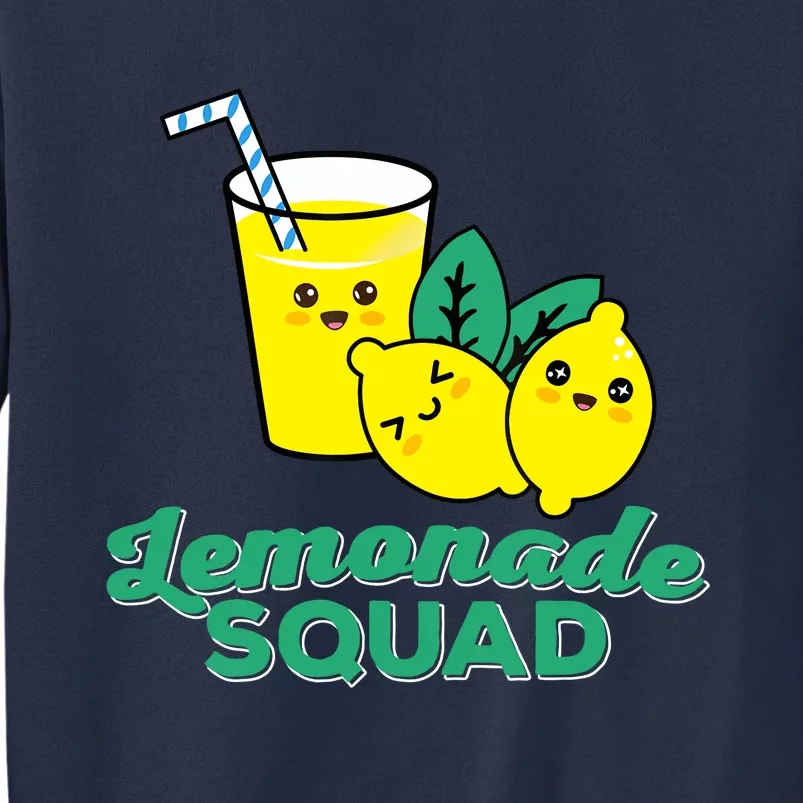 Lemonade Squad For Stand Boss Lemon Lemonade Crew Summer Sweatshirt