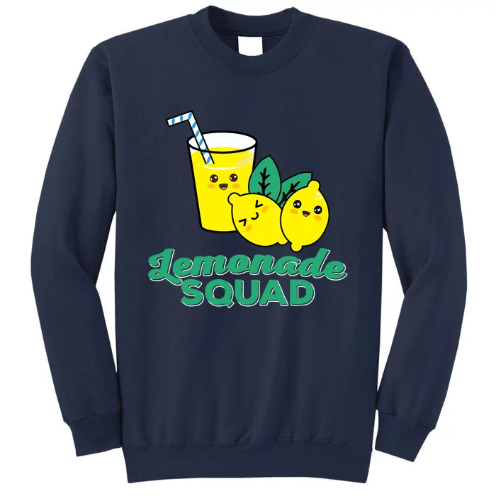 Lemonade Squad For Stand Boss Lemon Lemonade Crew Summer Sweatshirt